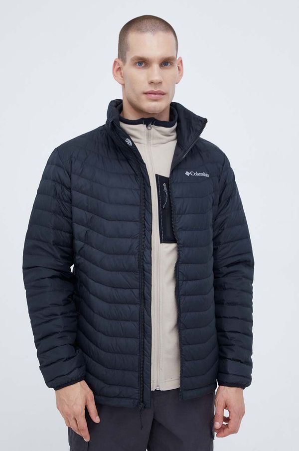 Columbia Pernata jakna Columbia za muškarce, boja: crna, za zimu