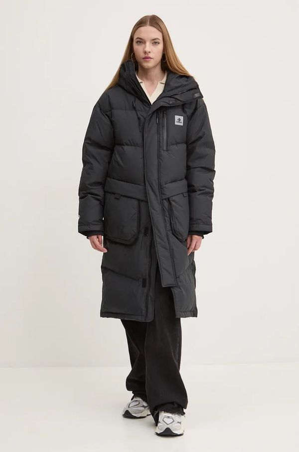 Converse Pernata jakna Converse boja: crna, za zimu, 10025248-A03