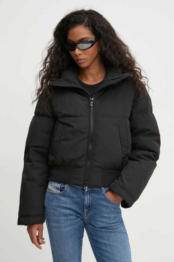 Diesel Pernata jakna Diesel W-PEYT-SHORT-NEW-P1 za žene, boja: crna, za zimu, A15356.0GHBZ