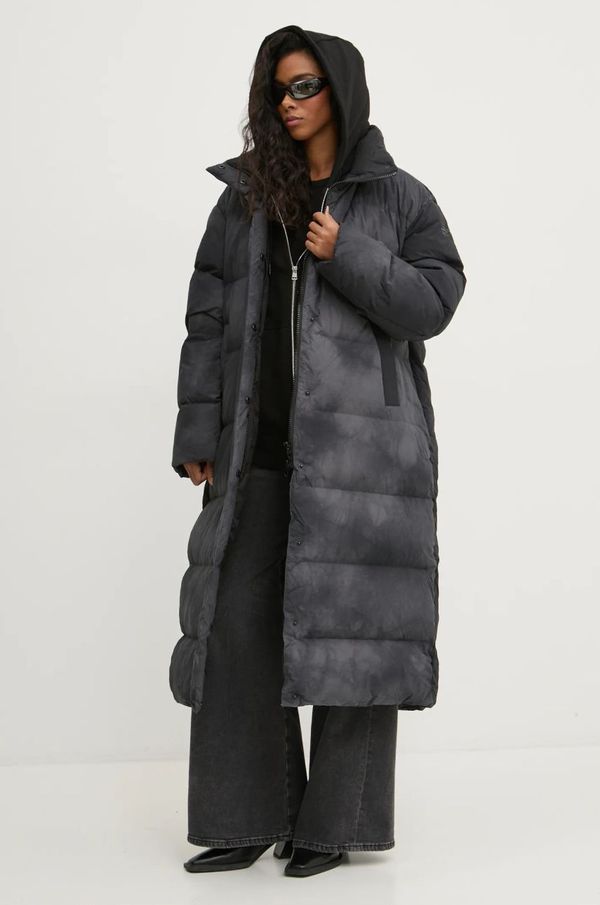 Diesel Pernata jakna Diesel W-RAVEEL-LONG-FEM za žene, boja: siva, za zimu, A14658.0CBCS