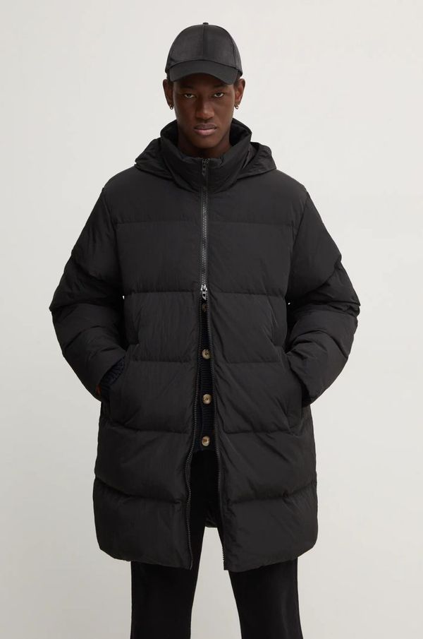 Diesel Pernata jakna Diesel W-RAVEEL-LONG za muškarce, boja: crna, za zimu, A14402.0GHBZ