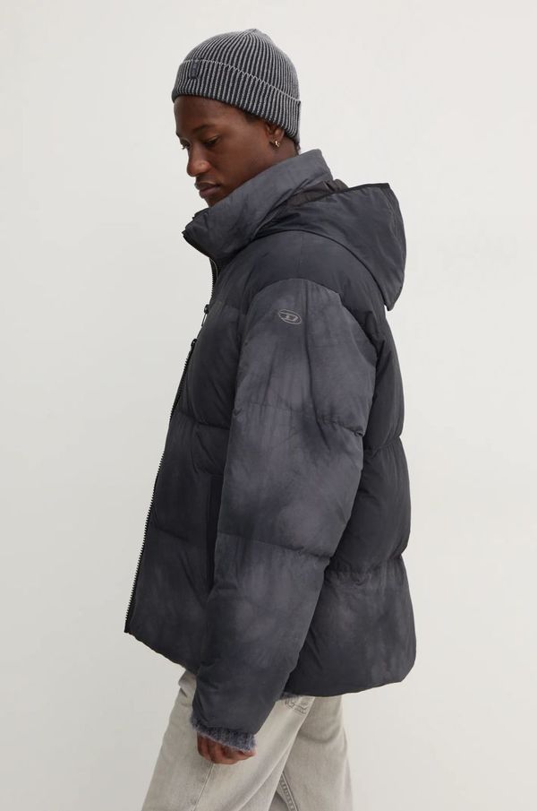 Diesel Pernata jakna Diesel W-RAVEEL za muškarce, boja: siva, za zimu, A14401.0CBCS