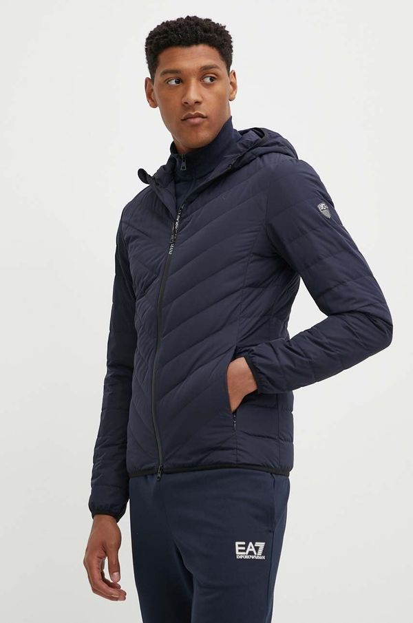 EA7 Emporio Armani Pernata jakna EA7 Emporio Armani za muškarce, boja: tamno plava, za prijelazno razdoblje, PNE1Z.8NPB14