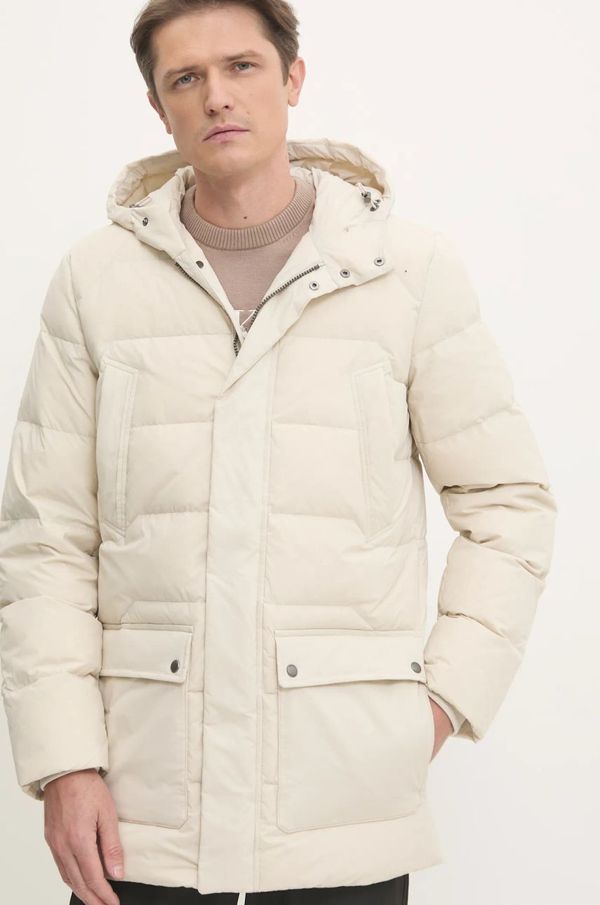 Geox Pernata jakna Geox za muškarce, boja: bež, za zimu, M4626N-T3147-F1616