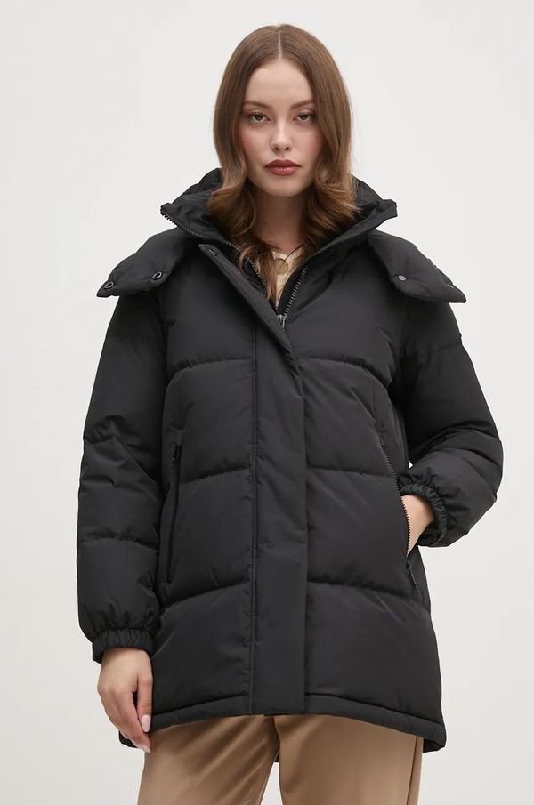 Geox Pernata jakna Geox za žene, boja: crna, za zimu, W4625Q-T3155-F9000