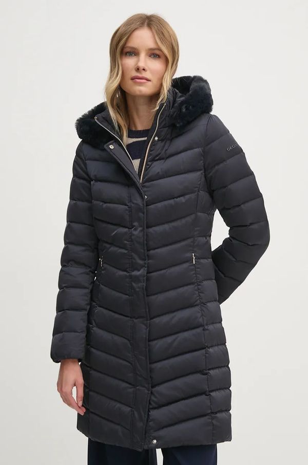Geox Pernata jakna Geox za žene, boja: tamno plava, za zimu, W4626H-T3122-F1624