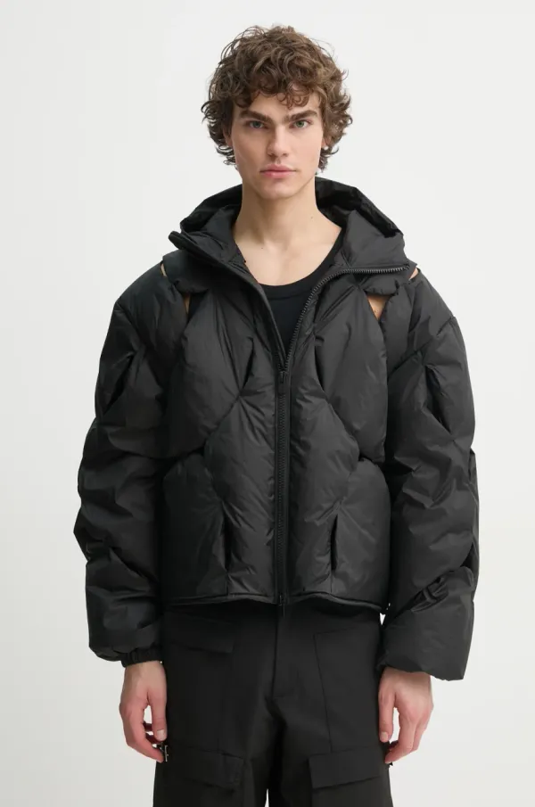 HELIOT EMIL Pernata jakna Heliot Emil za muškarce, boja: crna, za zimu, PRESS25_M_02_145_BLK01