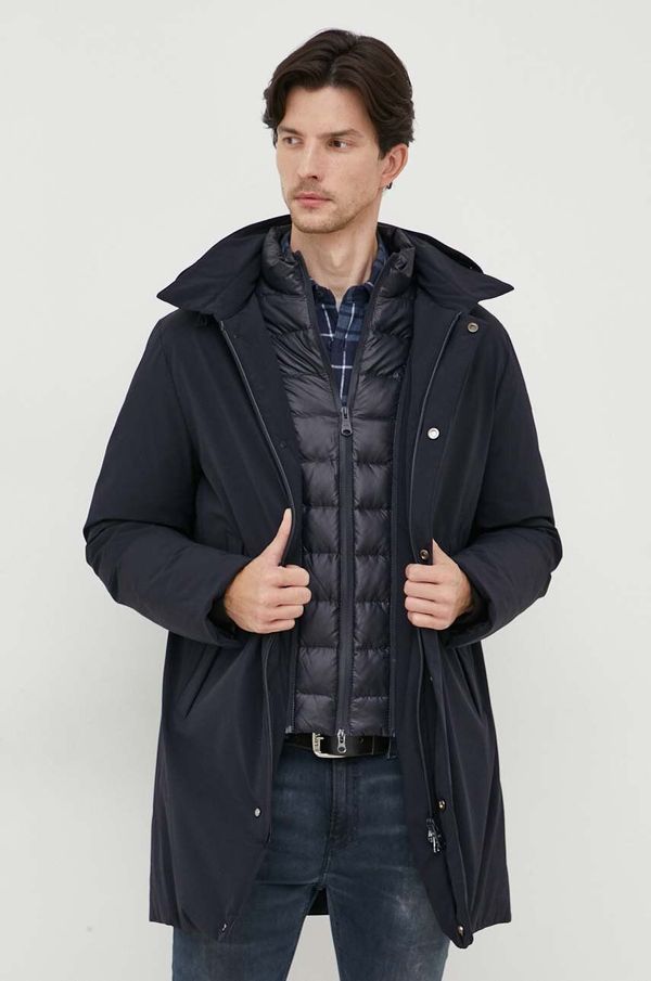 Hetrego Pernata jakna Hetrego za muškarce, boja: tamno plava, za prijelazno razdoblje