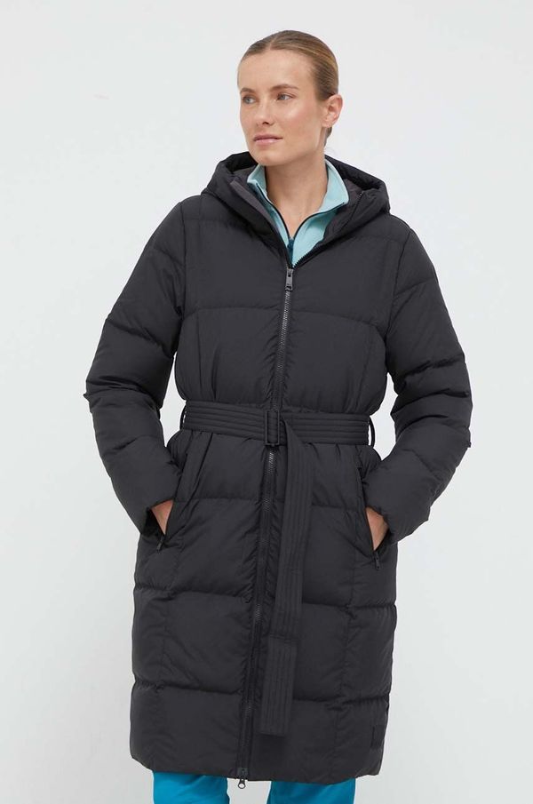 Jack Wolfskin Pernata jakna Jack Wolfskin za žene, boja: crna, za zimu