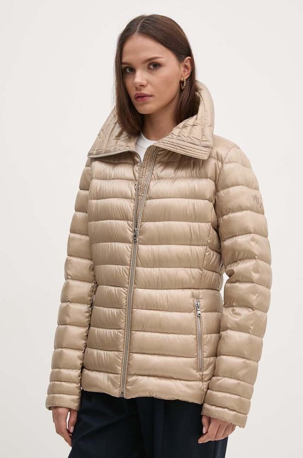 Lauren Ralph Lauren Pernata jakna Lauren Ralph Lauren za žene, boja: bež, za prijelazno razdoblje, 297951267