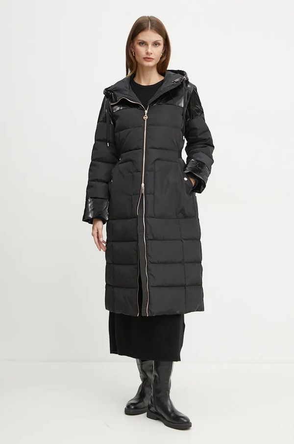 Liu Jo Pernata jakna Liu Jo za žene, boja: crna, za zimu, TF4142 T5895