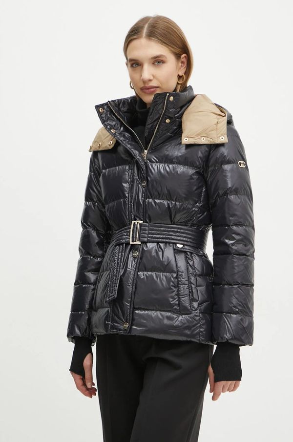 Liu Jo Pernata jakna Liu Jo za žene, boja: crna, za zimu, WF4166 T2709