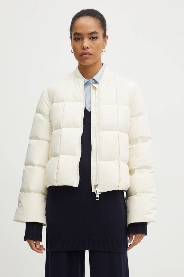 Liviana Conti Pernata jakna Liviana Conti za žene, boja: bež, za zimu, F4WW21