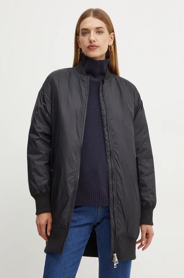 Liviana Conti Pernata jakna Liviana Conti za žene, boja: crna, za prijelazno razdoblje, oversize, F4WW15