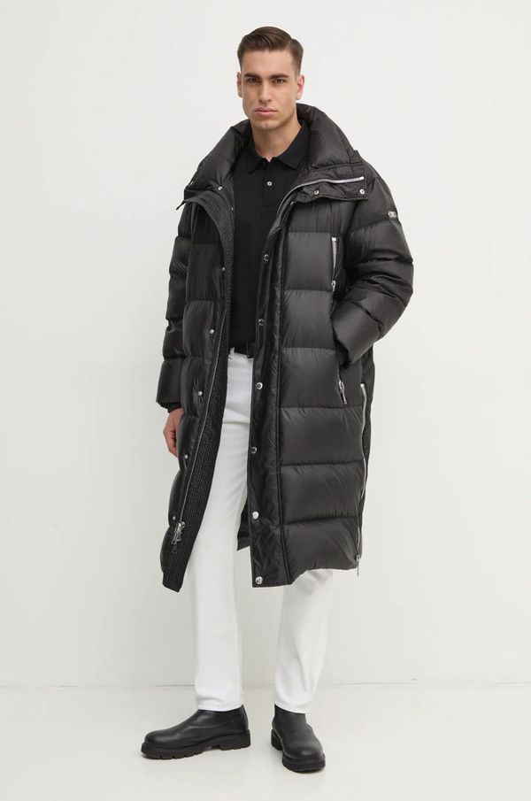 Michael Kors Pernata jakna Michael Kors za muškarce, boja: crna, za zimu, UF4208I3SB