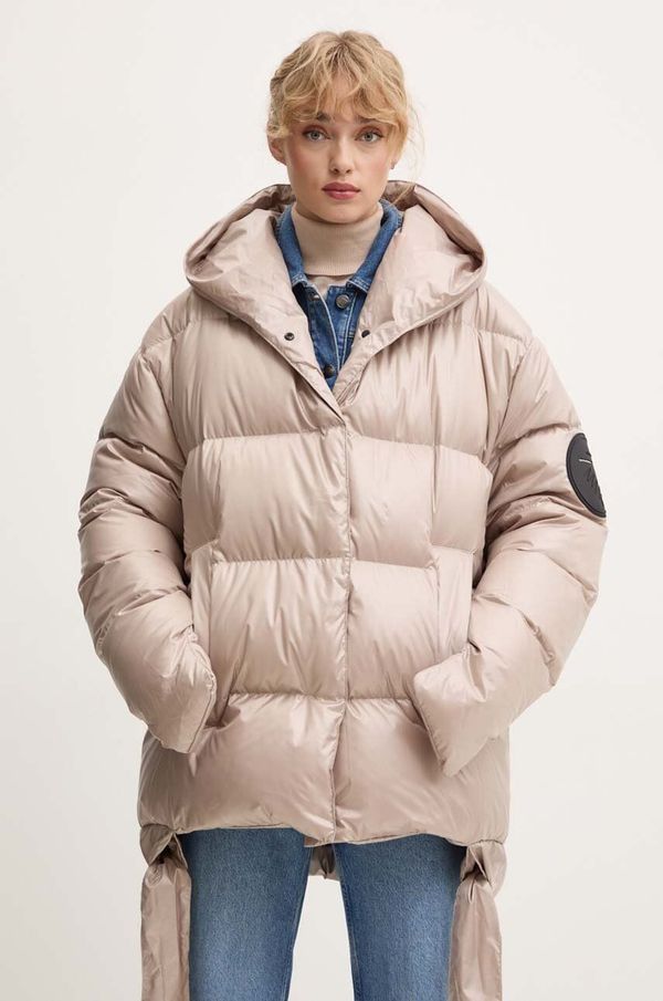MMC STUDIO Pernata jakna MMC STUDIO PL JESSO za žene, boja: bež, za zimu, oversize, JESSO