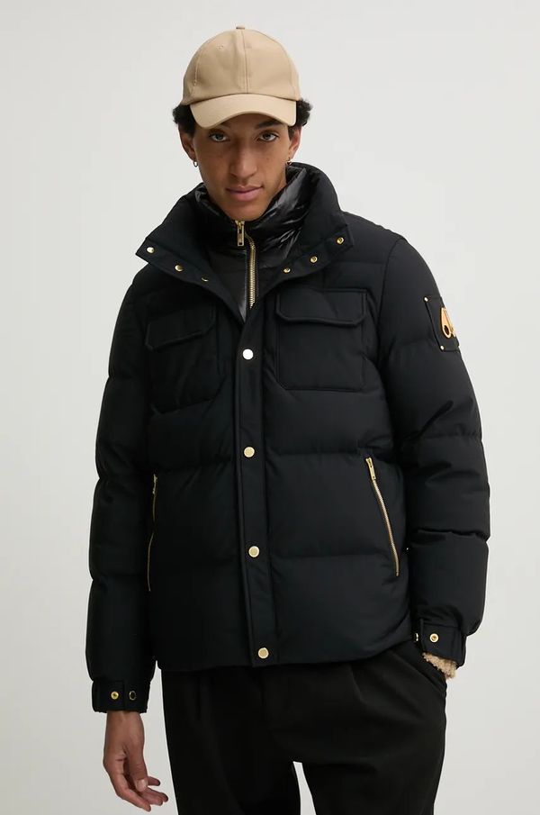 MOOSE KNUCKLES Pernata jakna MOOSE KNUCKLES za muškarce, boja: crna, za zimu, M34MJ199G