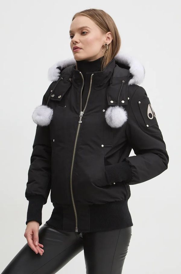 MOOSE KNUCKLES Pernata jakna MOOSE KNUCKLES za žene, boja: crna, za zimu, M32LB002SX