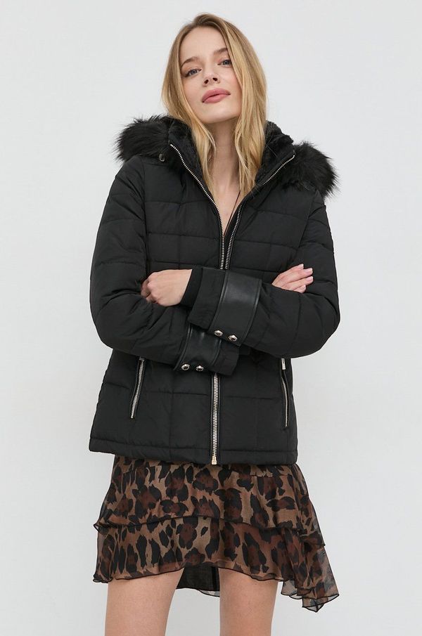 Morgan Pernata jakna Morgan za žene, boja: crna, za prijelazno razdoblje