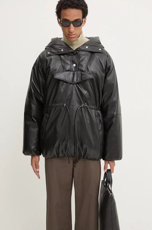 Nanushka Pernata jakna Nanushka OSANA za muškarce, boja: crna, za zimu, NU24PFJK00299