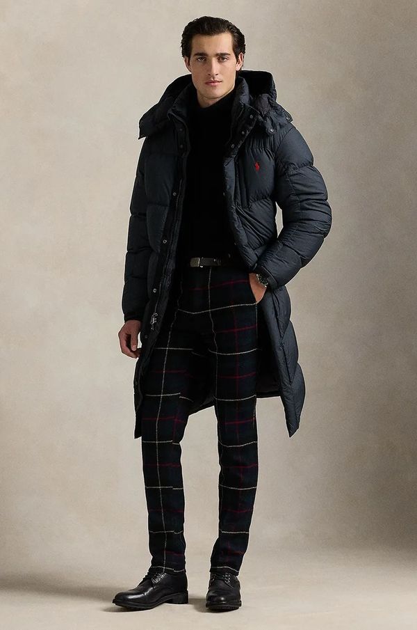 Polo Ralph Lauren Pernata jakna Polo Ralph Lauren za muškarce, boja: crna, za zimu, 710962406