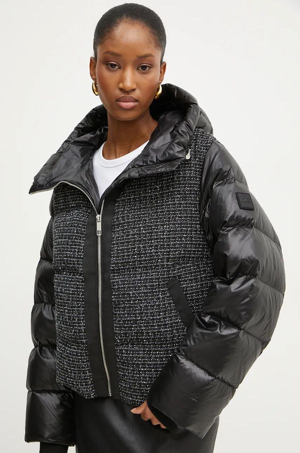 Boss Pernata jakna s dodatkom vune BOSS boja: crna, za zimu, oversize, 50524492