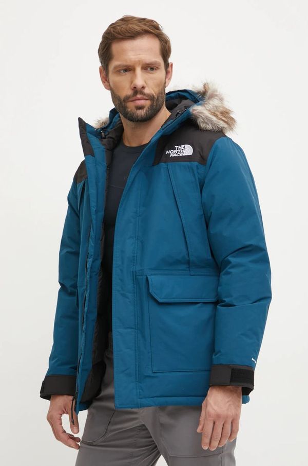 The North Face Pernata jakna The North Face McMurdo za muškarce, boja: tirkizna, za zimu, NF0A5GJF5LO1