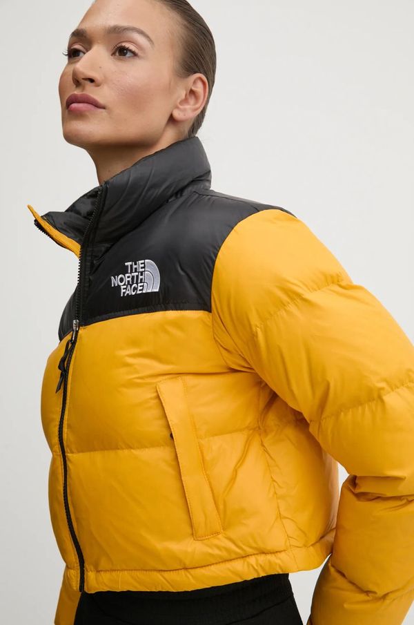 The North Face Pernata jakna The North Face Nuptse za žene, boja: žuta, za zimu, NF0A5GGEZU31