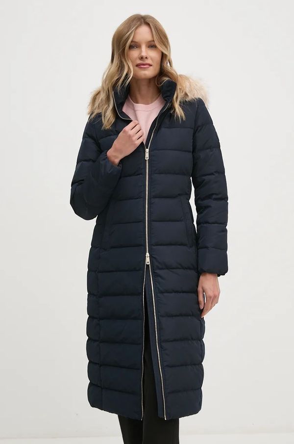 Tommy Hilfiger Pernata jakna Tommy Hilfiger za žene, boja: tamno plava, za zimu, WW0WW43601