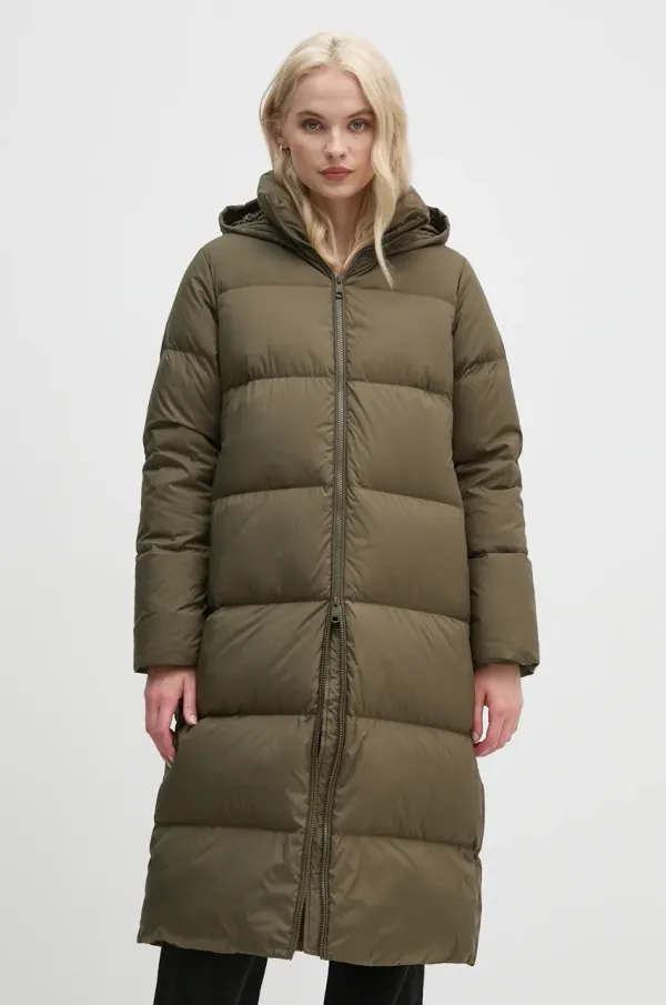 Tommy Hilfiger Pernata jakna Tommy Hilfiger za žene, boja: zelena, za zimu, WW0WW43784