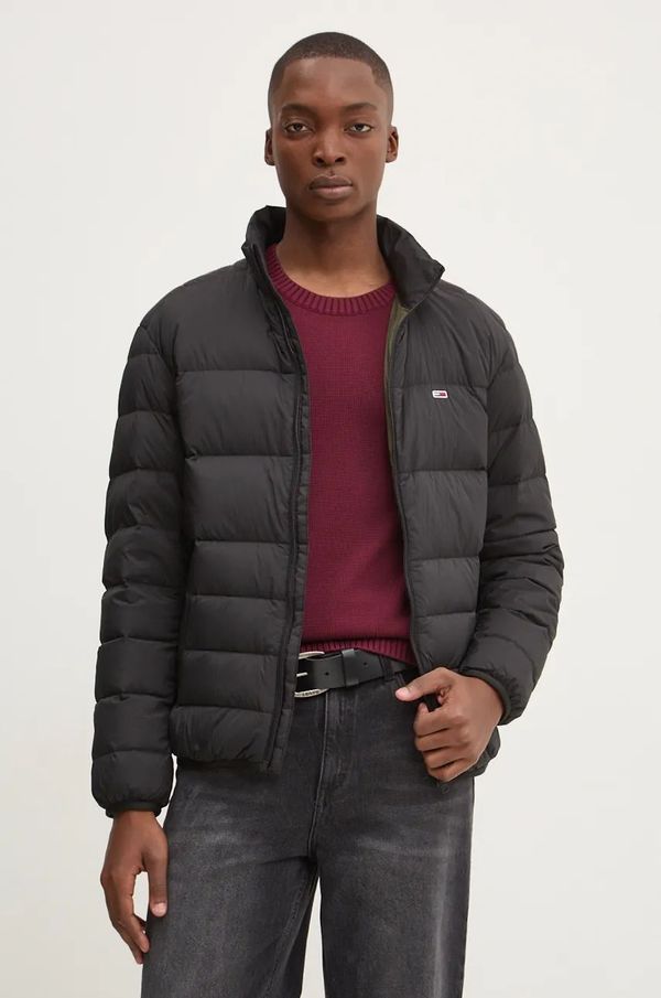 Tommy Jeans Pernata jakna Tommy Jeans za muškarce, boja: crna, za prijelazno razdoblje, DM0DM20686