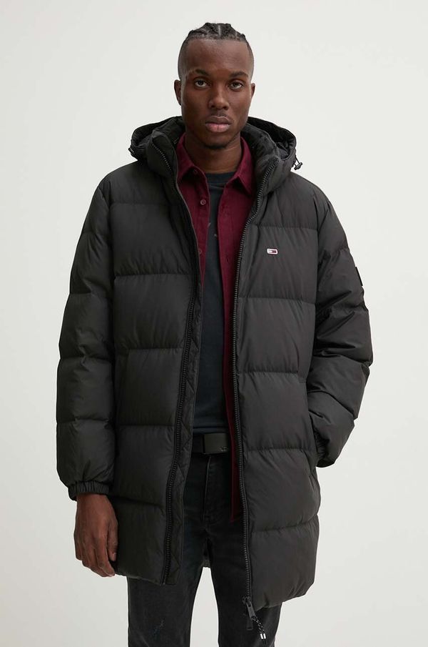 Tommy Jeans Pernata jakna Tommy Jeans za muškarce, boja: crna, za zimu, DM0DM20466