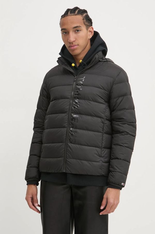Tommy Jeans Pernata jakna Tommy Jeans za muškarce, boja: crna, za zimu, DM0DM21175