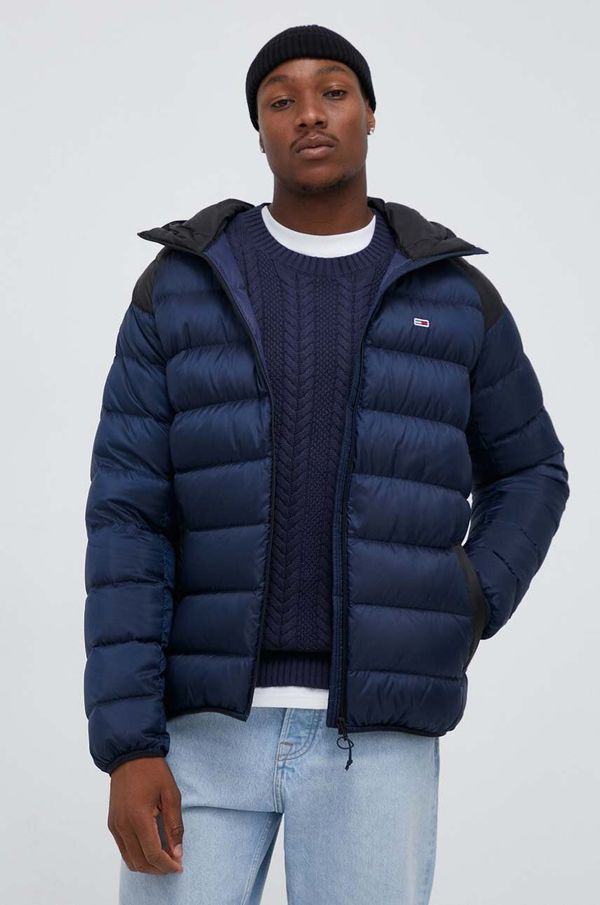 Tommy Jeans Pernata jakna Tommy Jeans za muškarce, boja: tamno plava, za prijelazno razdoblje