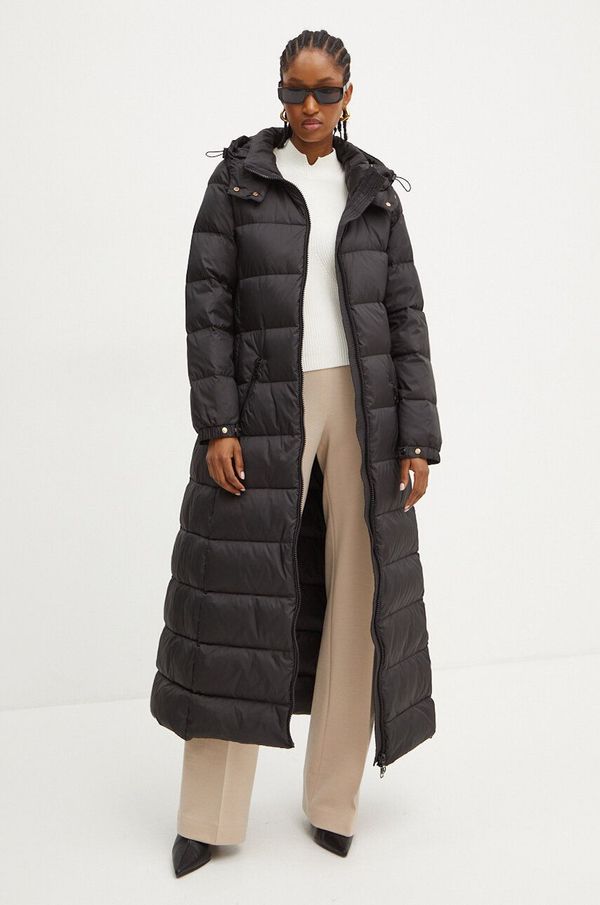 Twinset Pernata jakna Twinset za žene, boja: crna, za zimu, 242TP2183