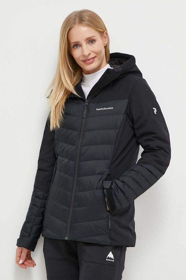 Peak Performance Pernata skijaška jakna Peak Performance Blackfire boja: crna