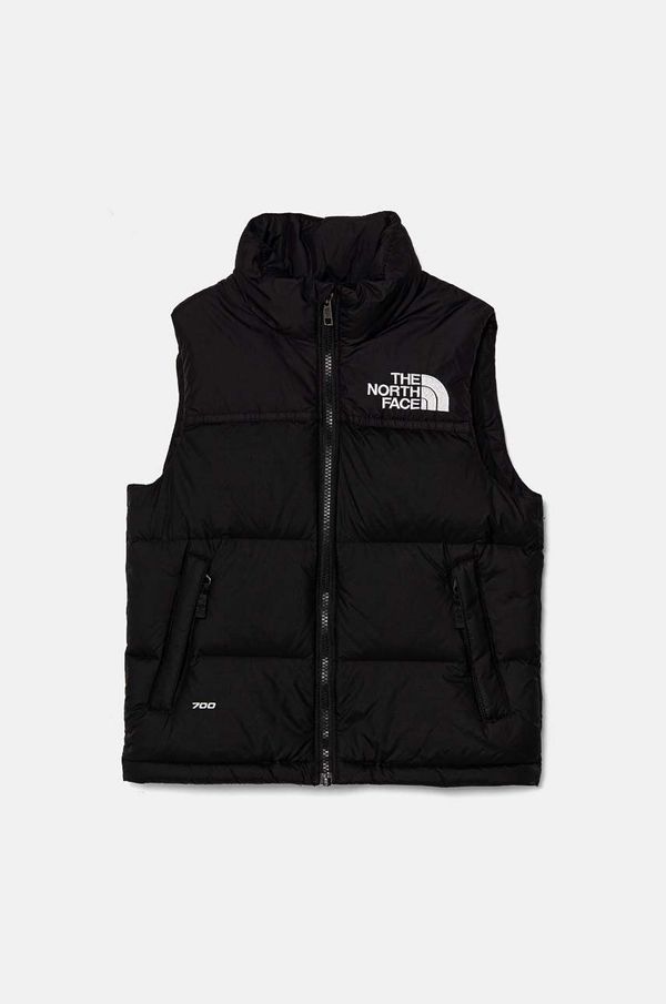 The North Face Pernati dječji prsluk bez rukava The North Face TEEN 1996 RETRO NUPTSE VEST boja: crna, NF0A8A4BJK31