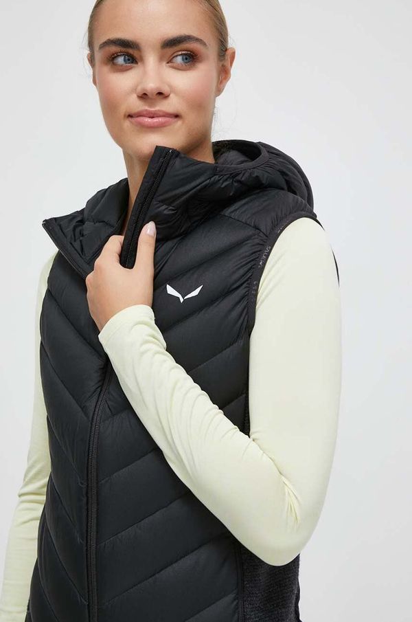 Salewa Pernati prsluk za trening Salewa Fanes boja: crna, za zimu