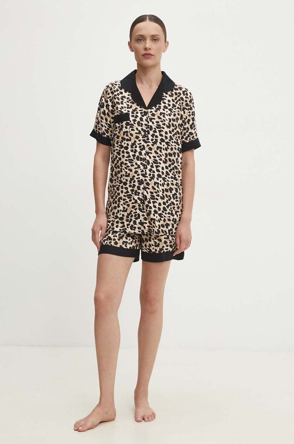 Answear Lab Pidžama Answear Lab za žene, boja: bež