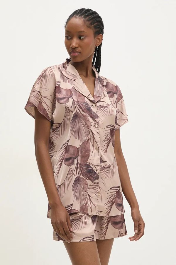 Answear Lab Pidžama Answear Lab za žene, boja: smeđa