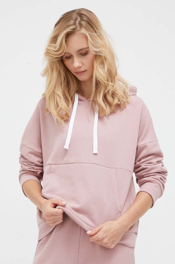 DKNY Pidžama - dukserica s kapuljačom Dkny za žene, boja: ružičasta