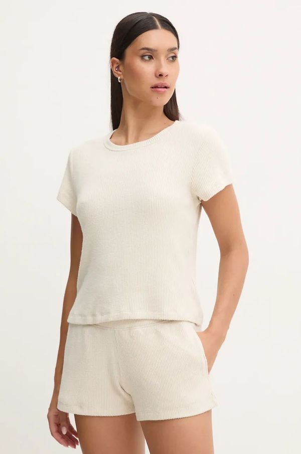 Hollister Co. Pidžama Hollister Co. za žene, boja: bež, KI346-4022