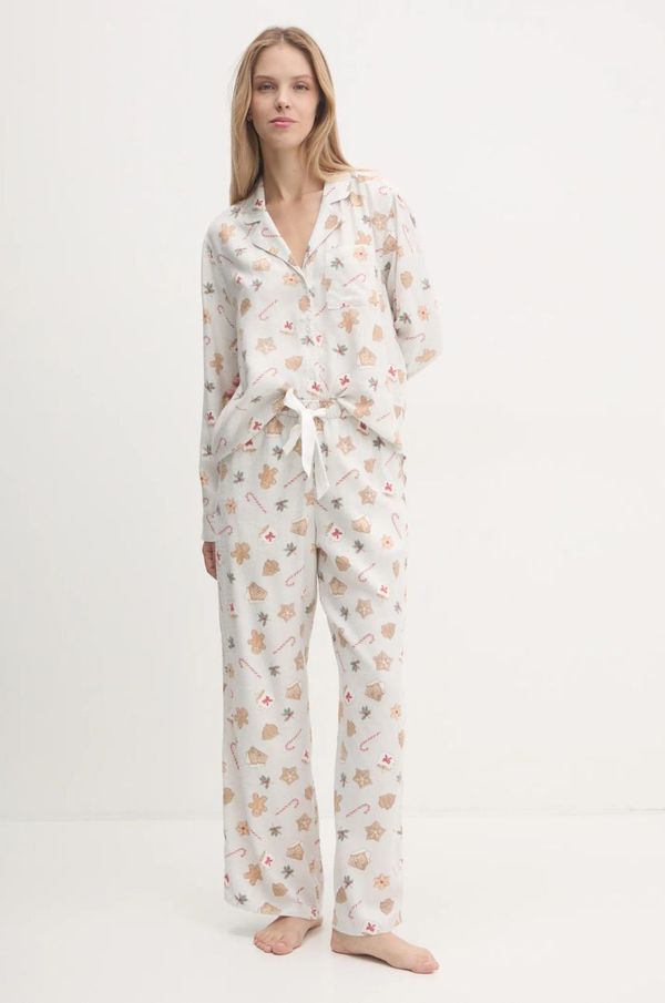 Hollister Co. Pidžama Hollister Co. za žene, boja: siva, KI346-4045