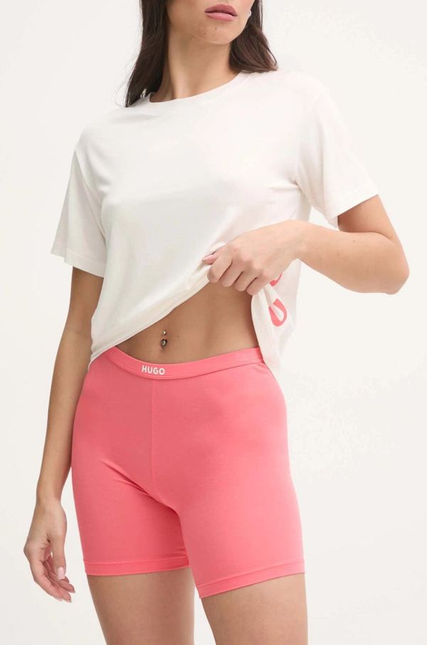 Hugo Pidžama HUGO za žene, boja: bež, 50531626