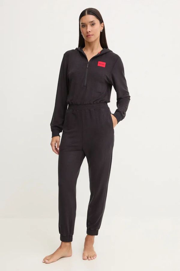 Hugo Pidžama kombinezon HUGO boja: crna, 50523415