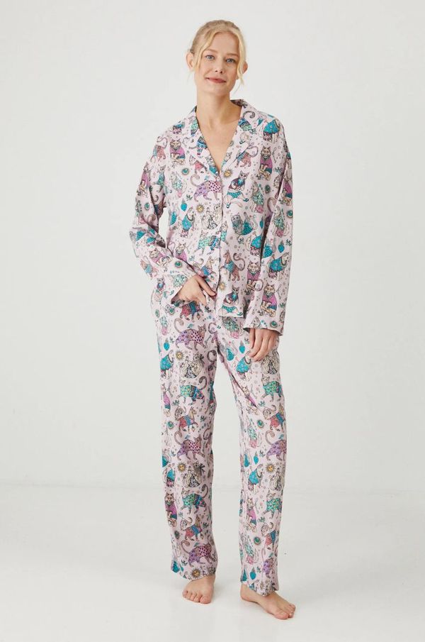 Medicine Pidžama Medicine za žene, boja: ružičasta