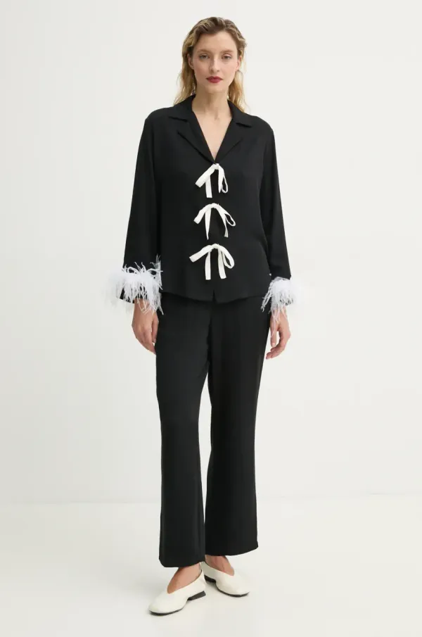 The Sleeper Pidžama The Sleeper za žene, boja: crna, BWSP02P002F