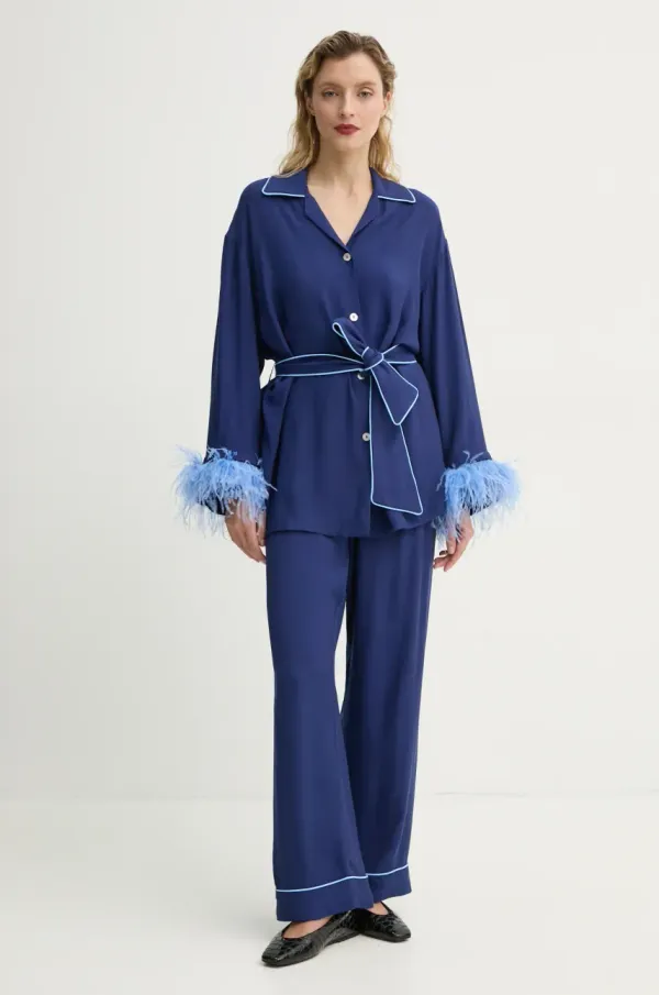 The Sleeper Pidžama The Sleeper za žene, boja: tamno plava, MCSP03P004F