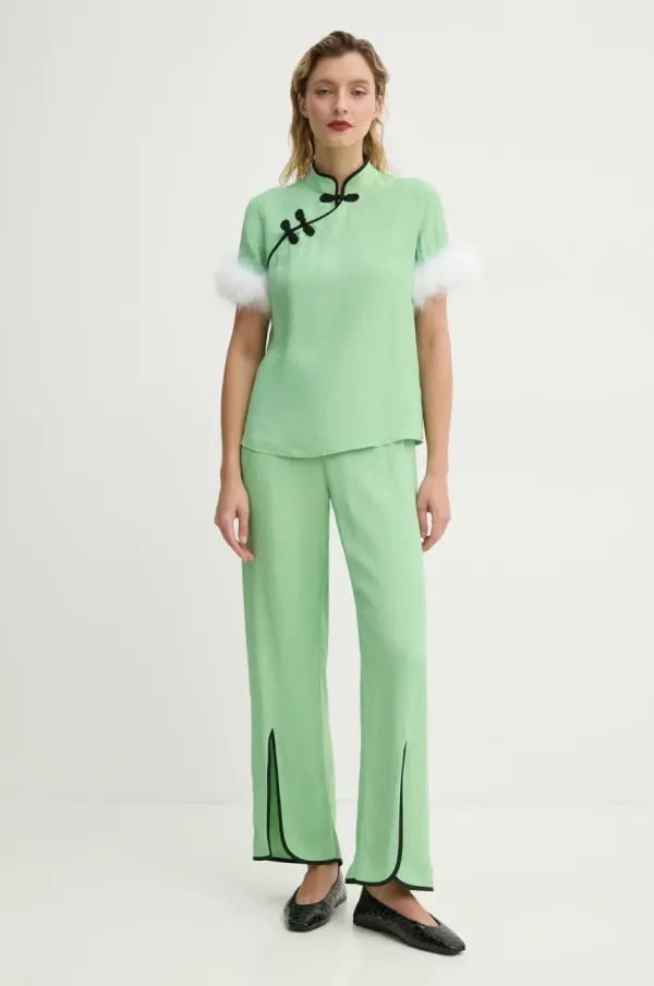 The Sleeper Pidžama The Sleeper za žene, boja: zelena, DRSP03P008F