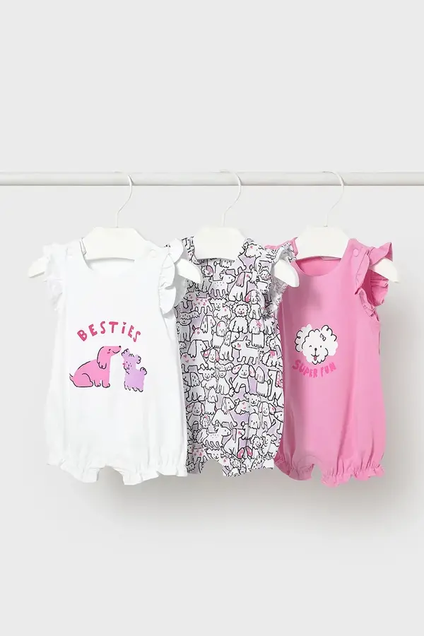 Mayoral Newborn Pidžama za bebe Mayoral Newborn 3-pack
